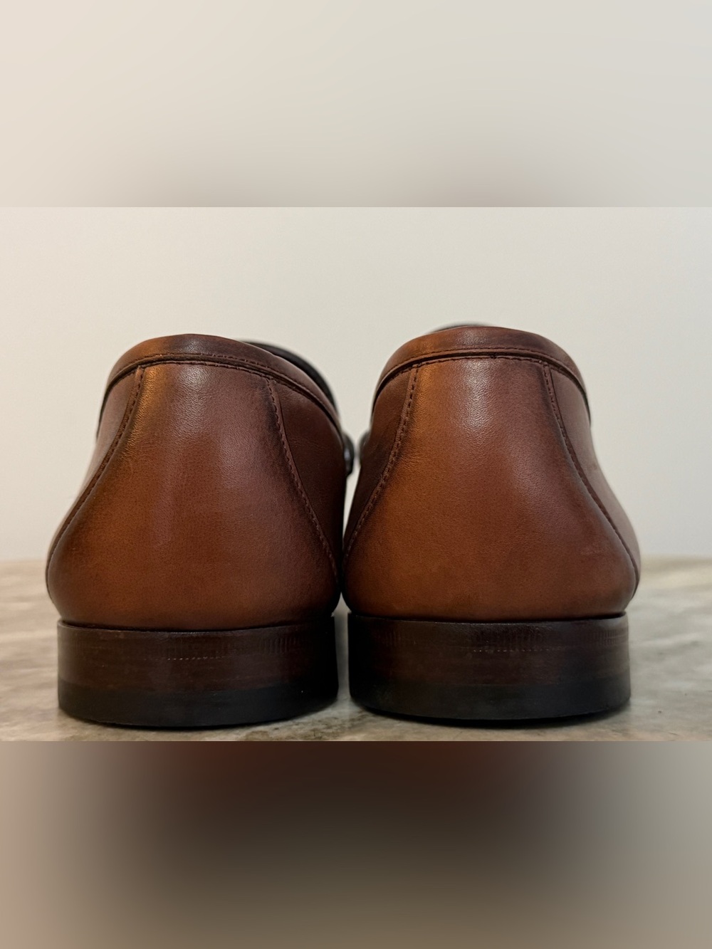 GUCCI 1953 Horsebit Leather Loafer Brown 13 / 13.5 US $1000 Brixton Jordaan - Picture 6 of 10